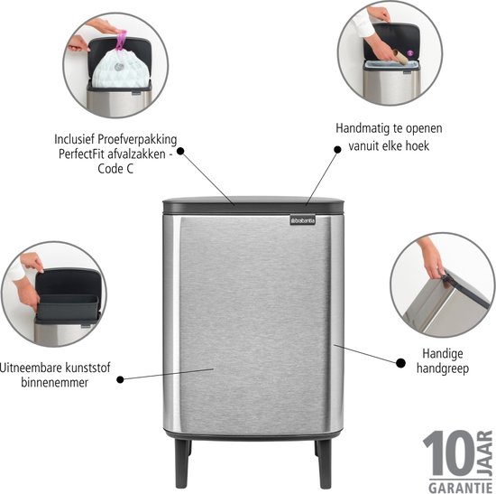 Brabantia Touch-Systeem kopen? Vergelijk op