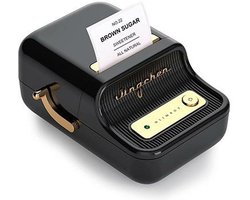Niimbot - B21 Zwart - Labelprinter - Labelmaker - Draadloos - Lichtgewicht - Design - Direct Thermisch - 203dpi - 1200mAh - Print Breedte 25-50mm