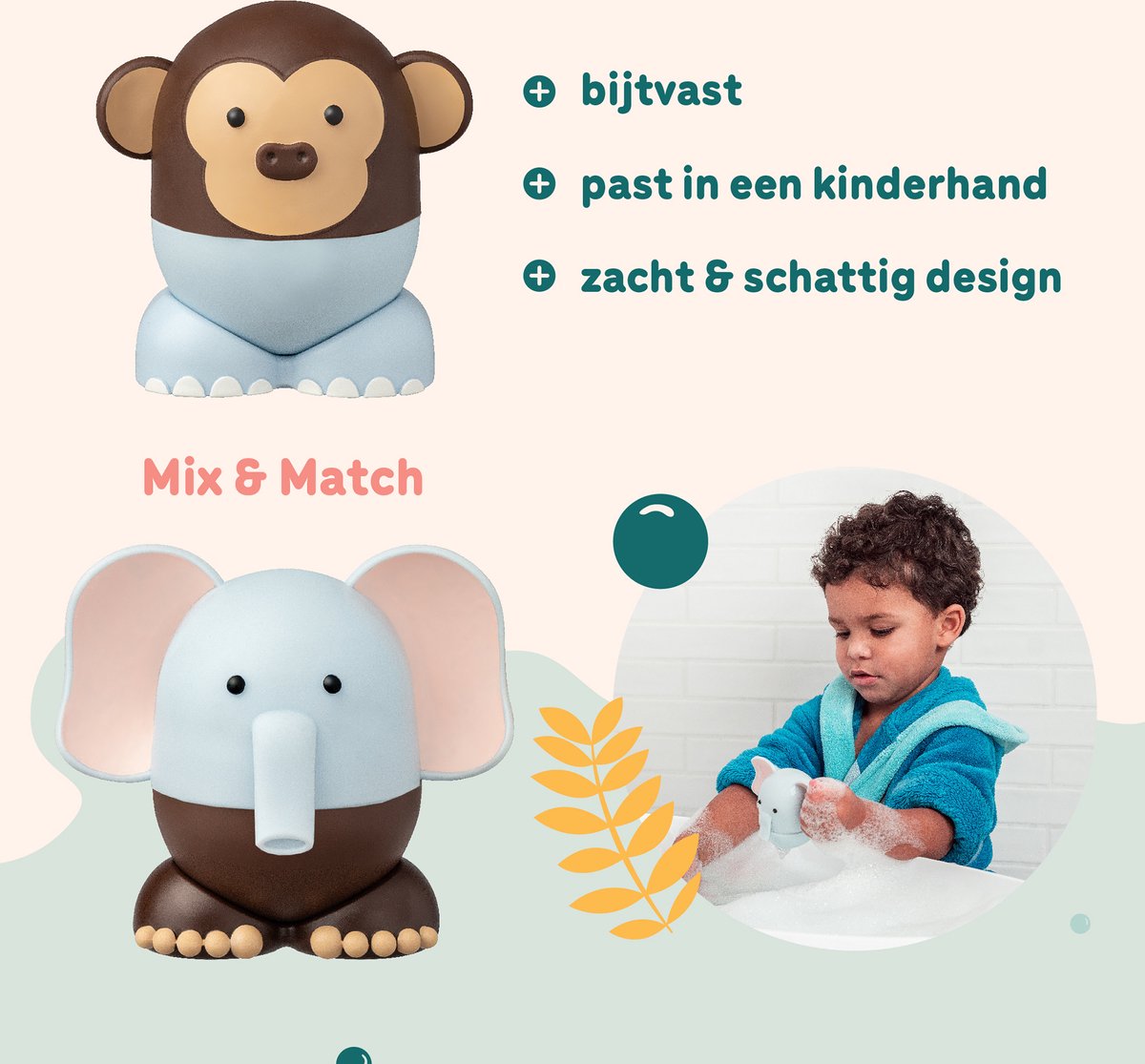 Magimals Wibbly Wobbly Safari |magnetisch speelgoed| baby speelgoed| speelgoed 1 jaar/2jaar/3jaar| speelgoed jongens en meisjes| badspeelgoed| dierenspeelgoed — afbeelding 9