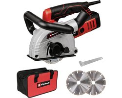 Einhell Muurfrees TE-MA 1500 - 1500 W - Ø125 mm - Groefdiepte 5-30 mm - Groefbreedte 8-30 mm - Stofafzuiging - Incl. 2x diamantslijpschijven