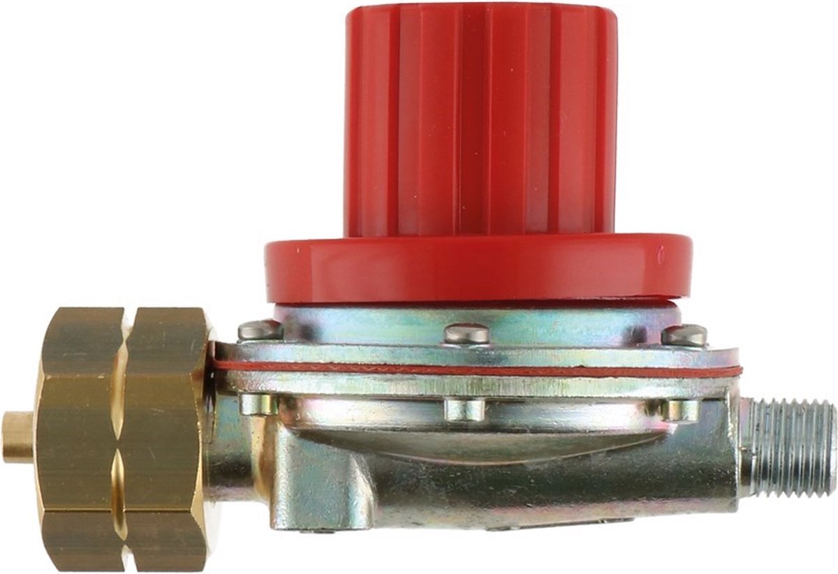Gasdrukregelaar 0,35-1,4bar universeel X 1/4 inch links 4kg