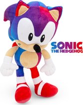 Sonic The Hedgehog Ultra (Blauw/Rood) Pluche Knuffel 30 cm {Sonic the Hedgehog 2 Plush Toy | Speelgoed knuffeldier knuffelpop voor kinderen jongens meisjes | Sonic De Egel | Silver, Knuckles, Shadow, Miles Tails Prower , Amy, Dr. Eggman}