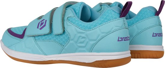 Brabo Velcro Indoor Hockeyschoenen - Mint - maat 31