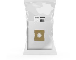 SQOON® Stofzuigerzakken geschikt voor o.a. Inventum SZ300, ST306,ST307,ST308, Sauber, Waves, Gamma - High Filtration | 10 stuks