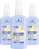 Schwarzkopf Blonde Blondspray Super - 3 stuks - Voordeelverpakking