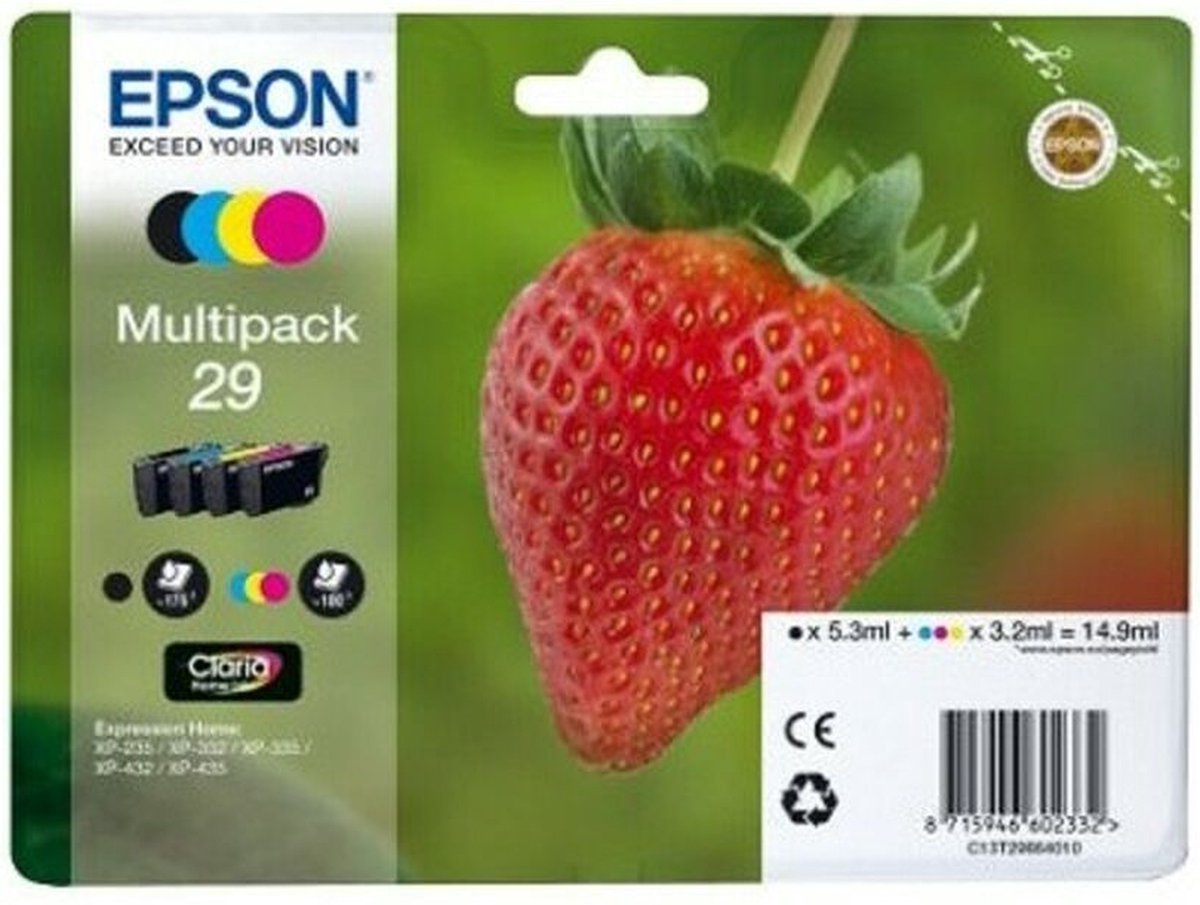 EPSON T2986 Multipack 4-kleuren Claria Home Ink