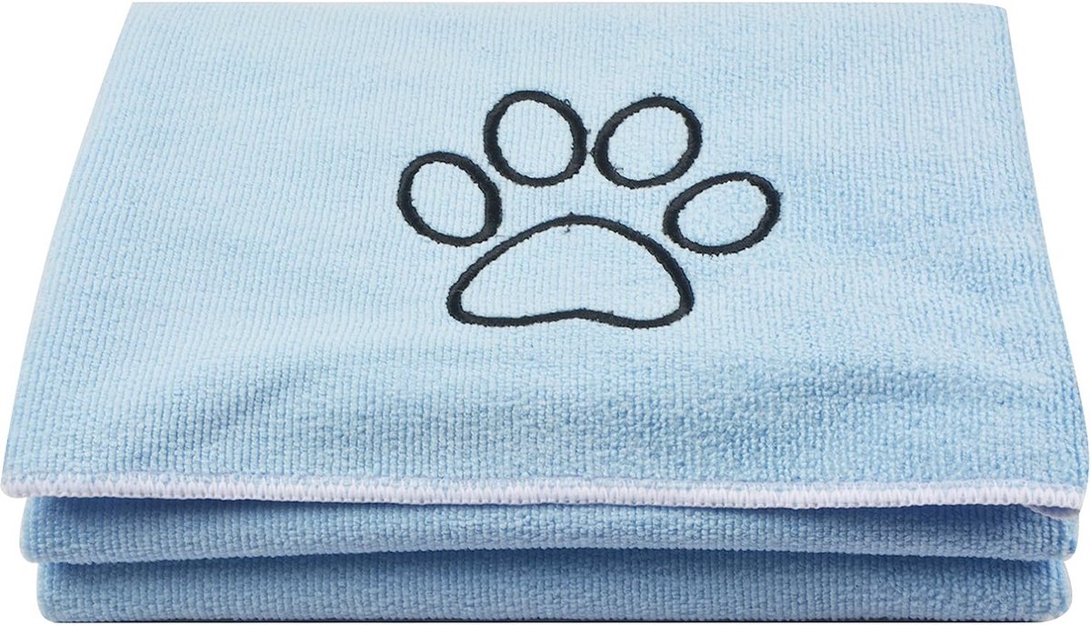 Serviette à Séchage Rapide pour Chien, 2 PIÈCES Serviettes pour