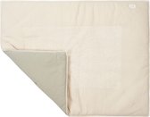 Tapis de parc Koeka Faro - coton - blanc/vert clair - 75x95cm