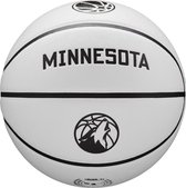 Wilson NBA Team City Collector Minnesota Timberwolves Ball WZ4016418ID, Unisex, Wit, basketbal, maat: 7