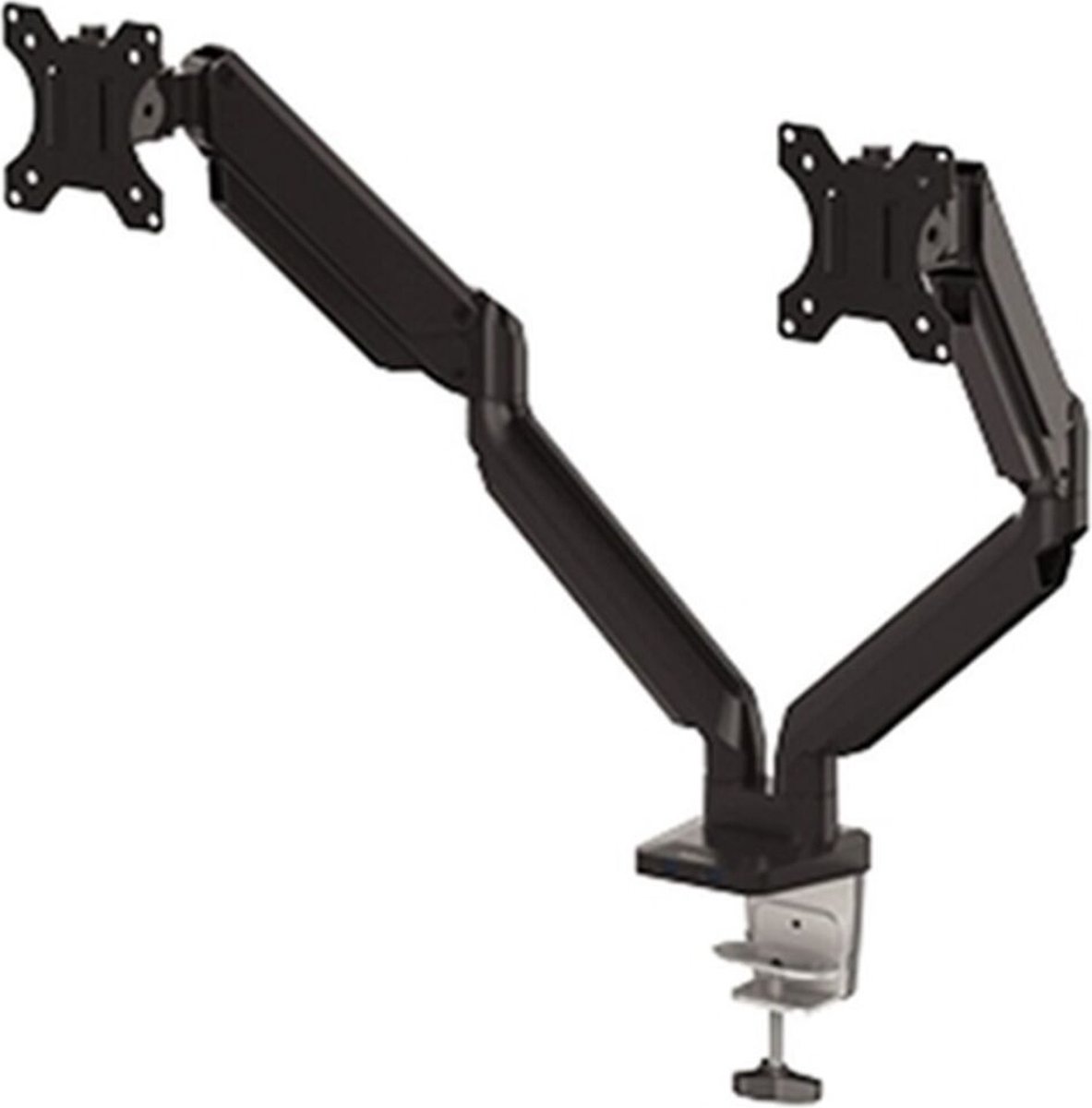 Fellowes Platinum - Monitor Arm - 2 schermen - Tot 8 kg - Tot 32 inch - Gasveer - USB - Zwart