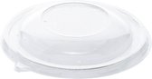 Domed rPET deksel voor Buddha bowls 375 ml en 500 ml | Inhoud: 300 stuks