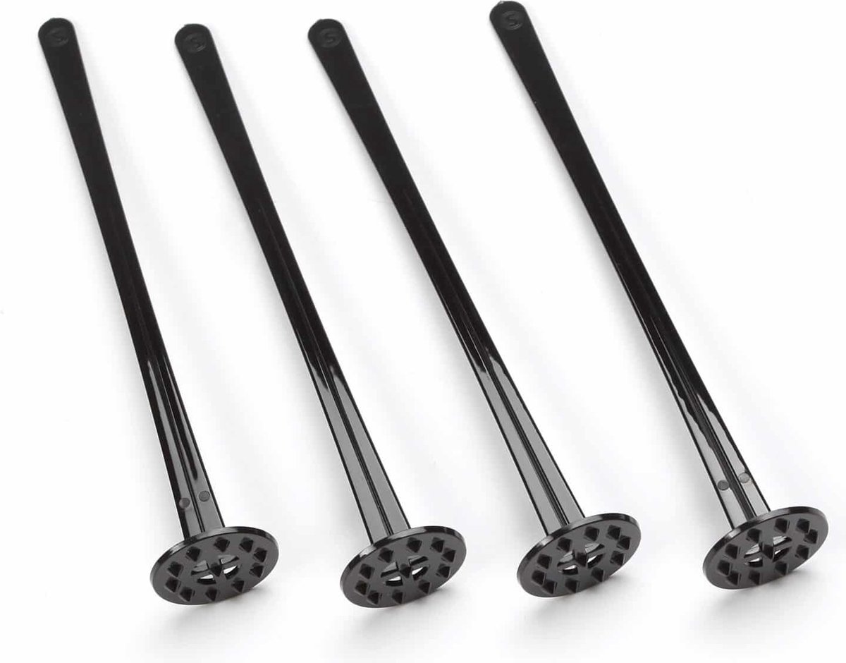 Tonic stamper 170 mm zwart 100 stuks