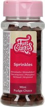 FunCakes Sprinkles Taartdecoratie - Mini Fudge Choco - 65g