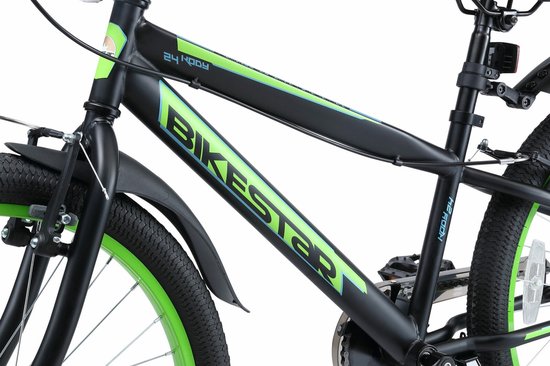 BIKESTAR Vélo Enfant pour Garcons et Filles de 10-13 Ans, Bicyclette  Enfant 24 Pouces VTT avec Freins