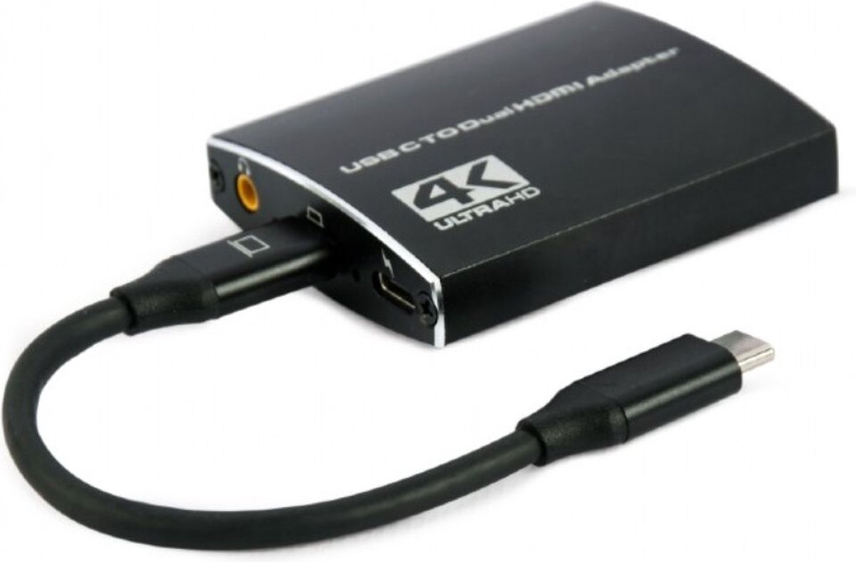 USB-C to HDMI Cable GEMBIRD A-CM-HDMIF2-01 Black
