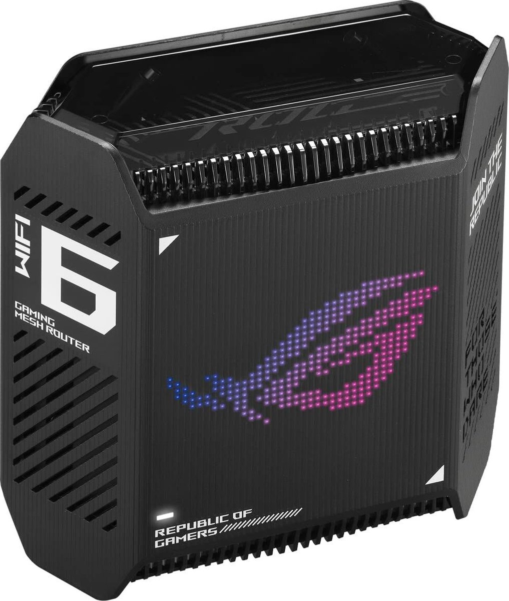 ASUS ROG Rapture GT6 - Draadloze Router - Mesh Wifi - Tri-Band - AiMesh - 1-Pack - Zwart – foto 3