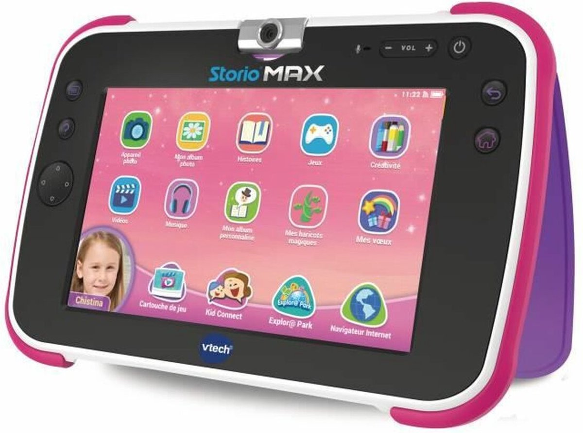 Borne de démo / présentation tablette Storio Max 2.0 Vtech - fonctionelle