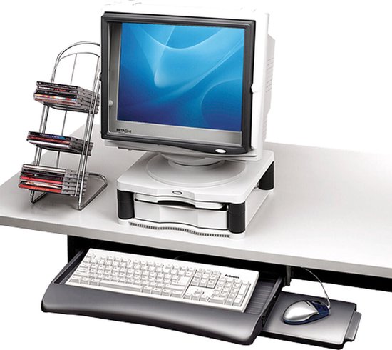 Plateau pour clavier, extensible sous le bureau, pince en C, grande taille,  stable