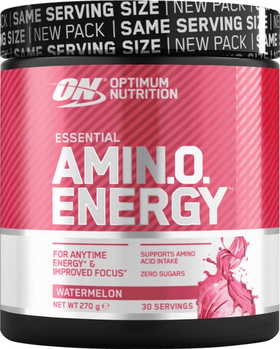 Optimum Nutrition Essential Amino Energy - Watermelon - Pre Workout - BCAA  & EAA... | bol.com