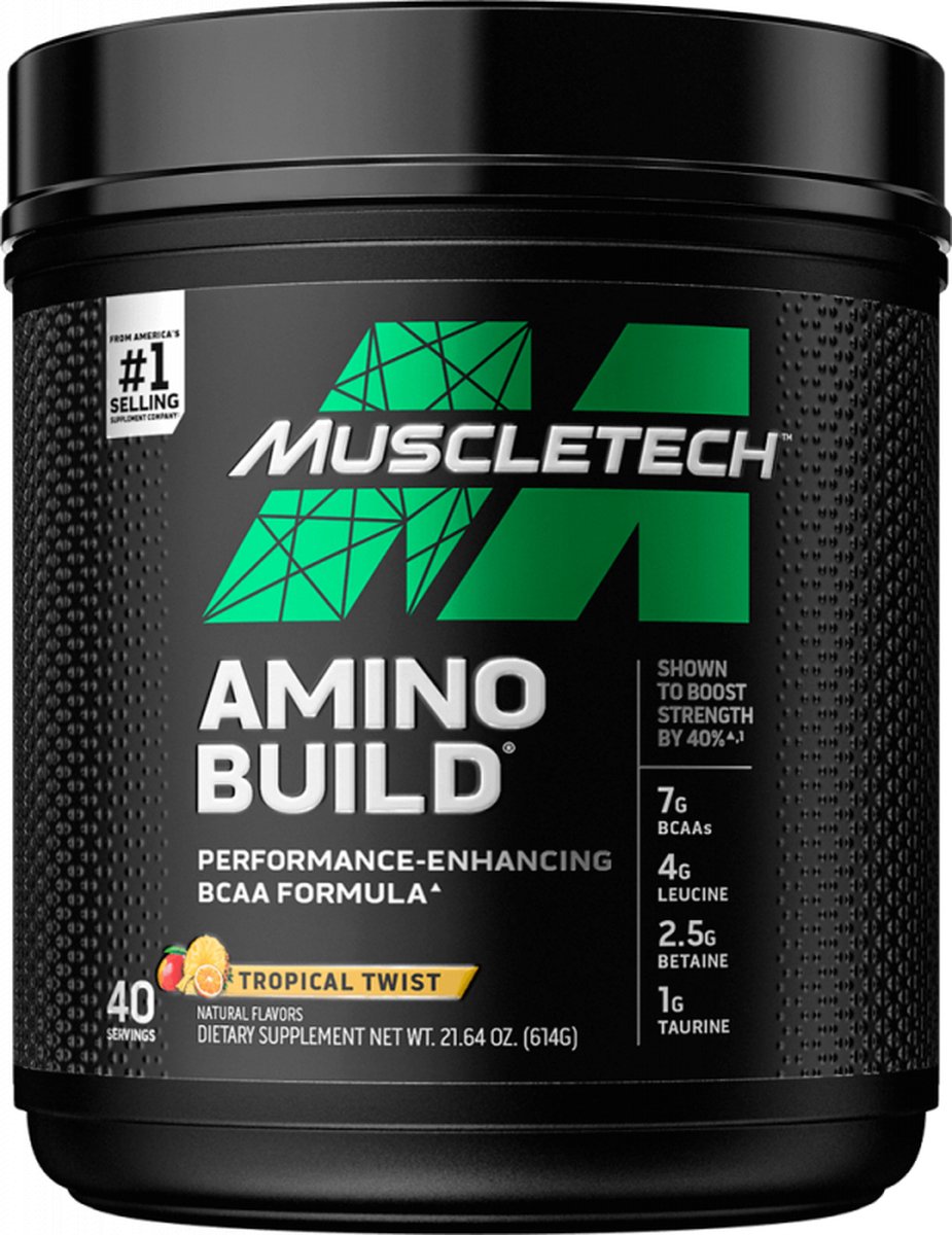 Goedkoopste Amino Build 40servings Tropical Twist