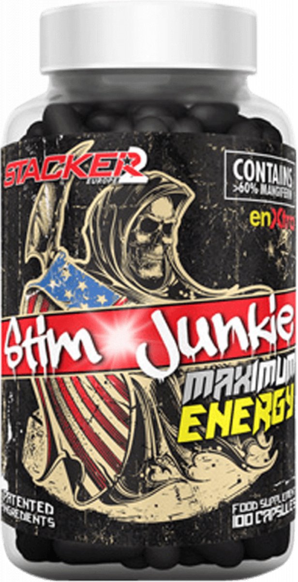Stacker 2 - Stim Junkie - Fat Burner / Energizer - 100caps