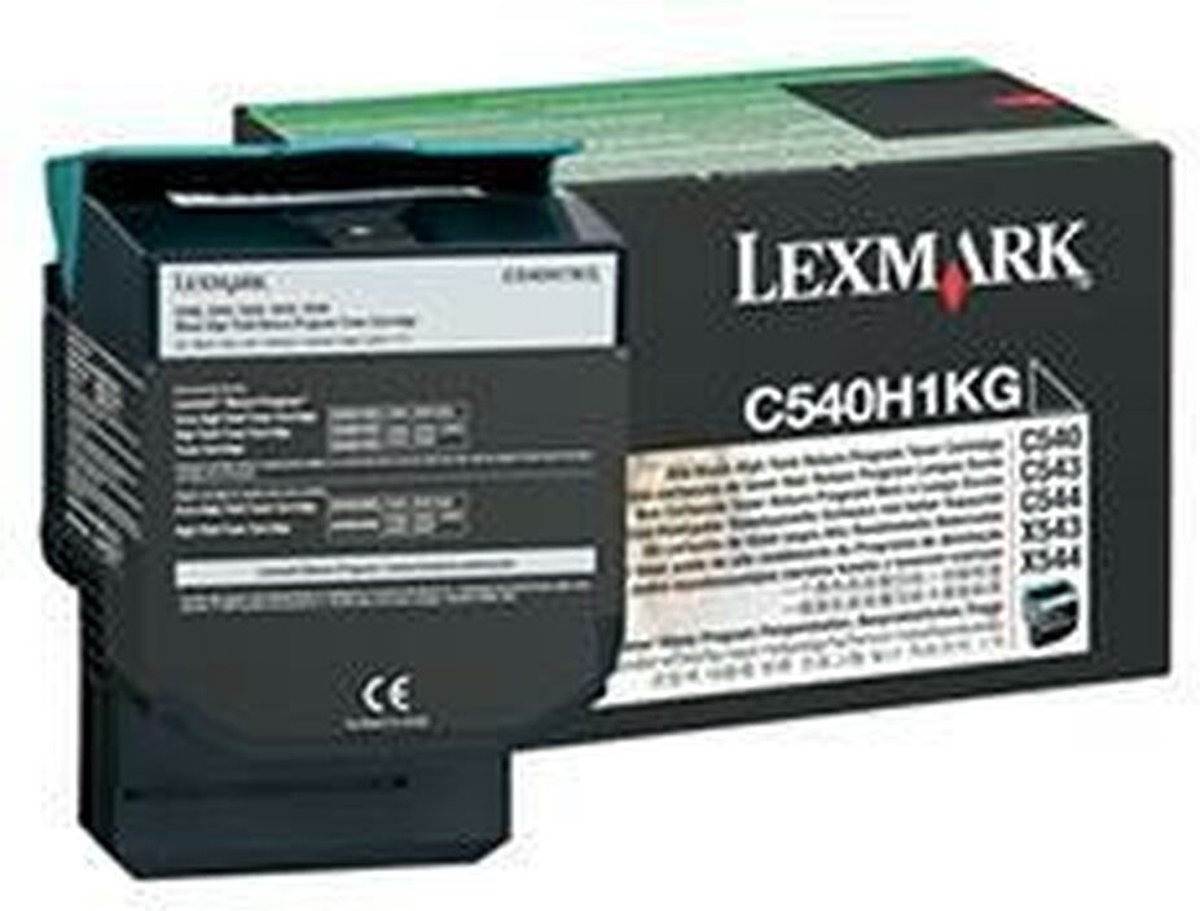 C540H1KG LEXMARK C54x/X54x toner black