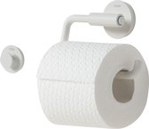 Tiger Urban - Porte-rouleau de papier toilette sans couvercle (1x) avec crochet porte-serviettes petit (1x) - Wit