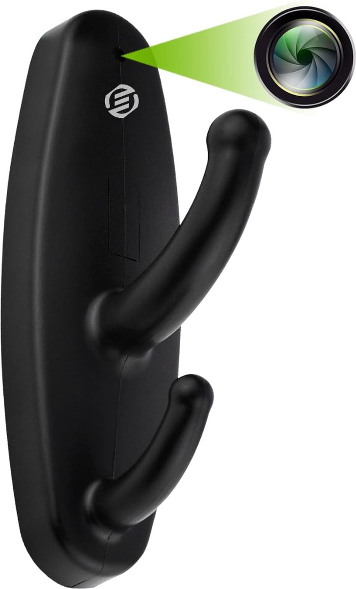 Equivera Spy Camera - Spycam - Mini Bewakingscamera - Kleine Camera - Verborgen Camera - Spionage - Voor Thuis, Kantoor, Auto