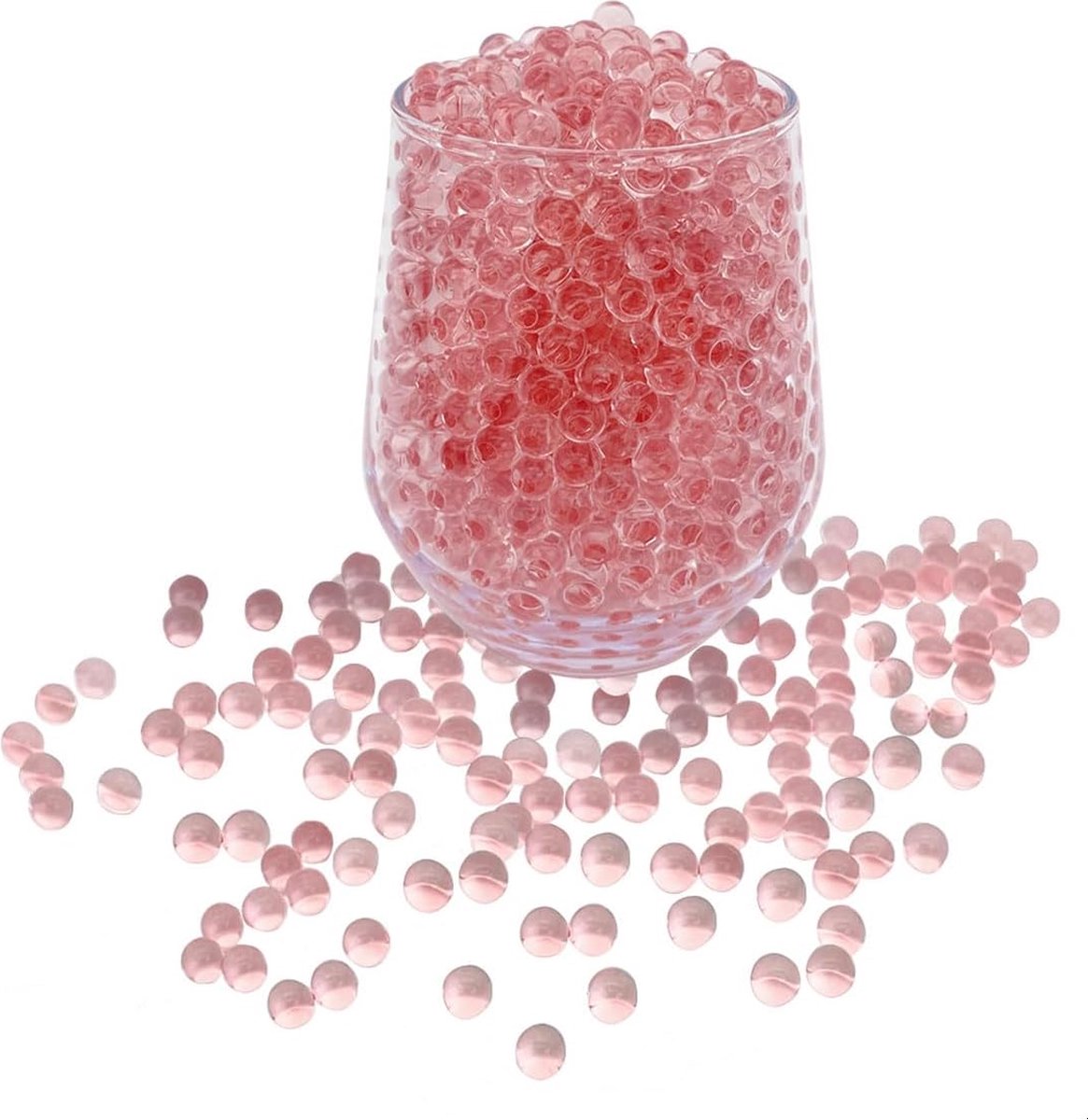 Waterparels 20.000 waterparels 7-8 mm waterparels decoratie voor decoratieve vaas hydrogelballen (rood)