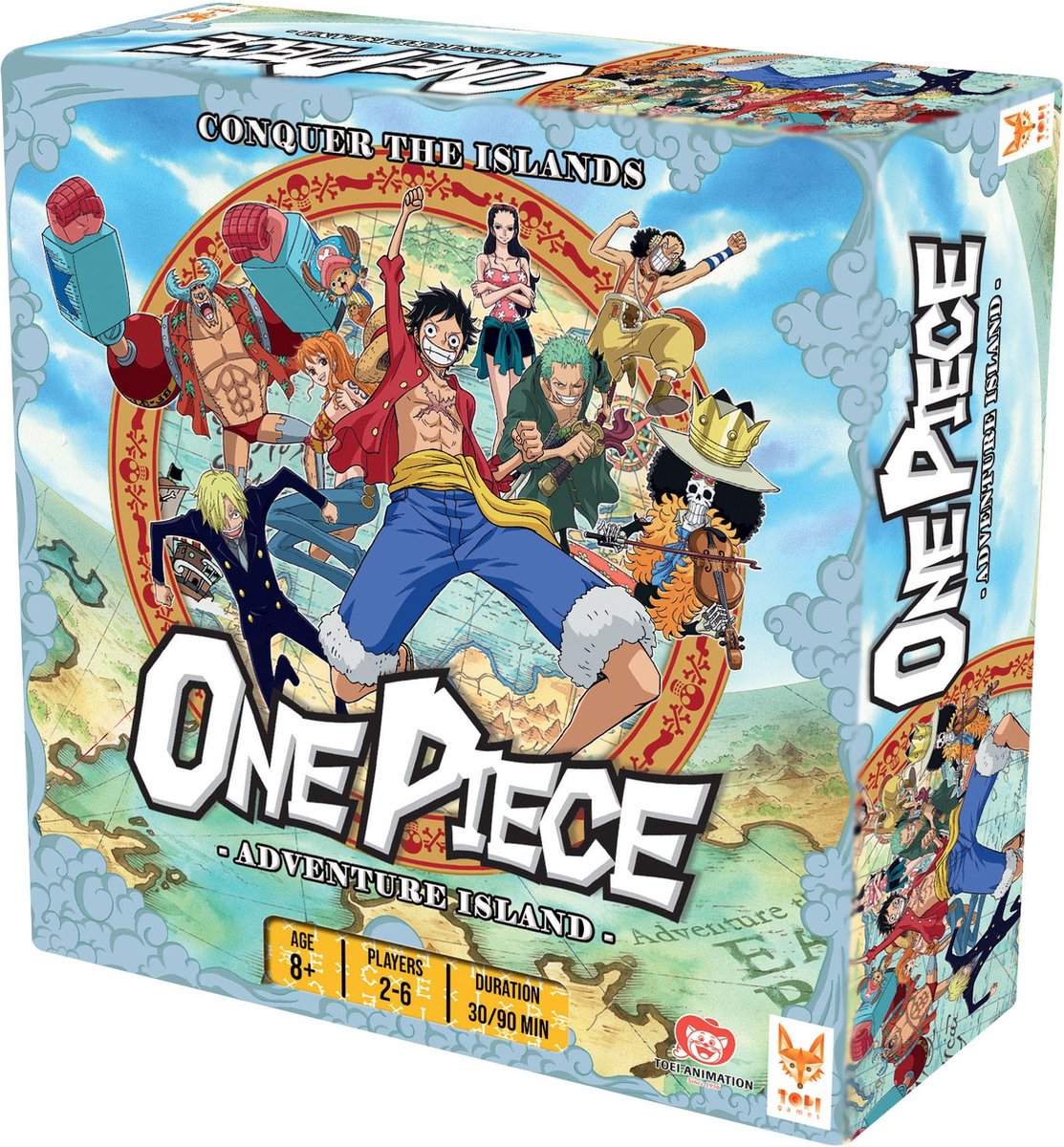 One Piece - Bordspel Adventure Island (Engels)