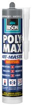 Bol.com Bison Poly Max Kit antraciet koker 280 ml alles in 1 kit waterdichte afdichting universeel binnen en buiten overschilder... aanbieding