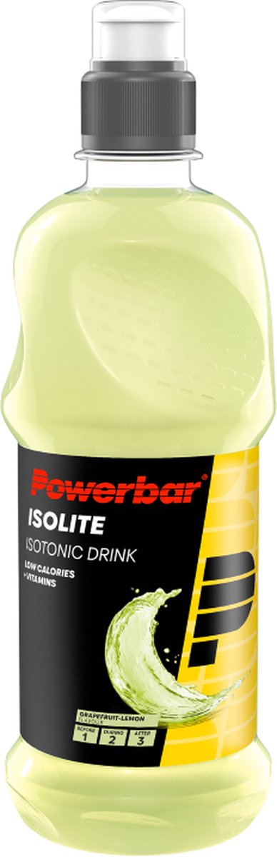 Goedkoopste Powerbar Isolite - low calorie sportdrank - Grapefruit Lemon - 12 x 500ml