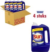 Sun - Vaatwaspoeder - Regular - Voordeelverpakking 4 x 131 vaatwasbeurten
