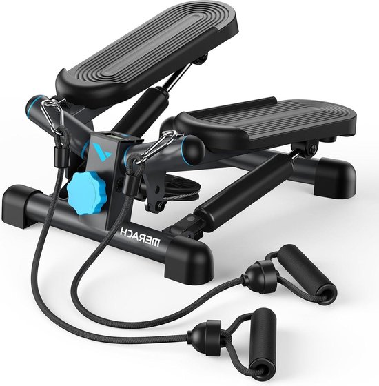 Oxylonty Hoe Stepper with Power Ropes, ini Stepper with LCD onitor