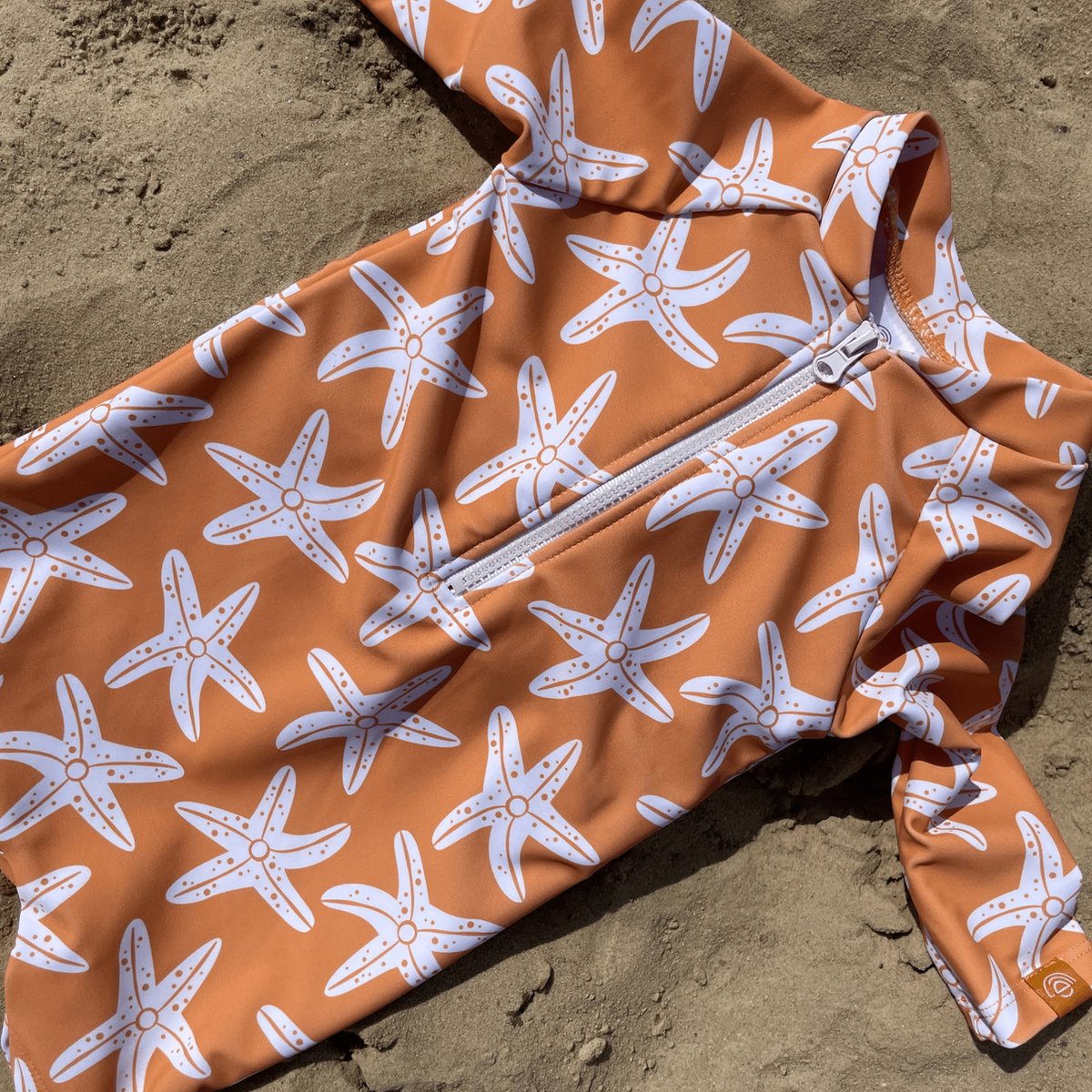 Swim Essentials UV Zwempak Jongens - Oranje - Seastar — afbeelding 3