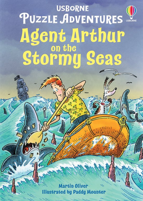 Puzzle Adventures- Agent Arthur on the Stormy Seas - cover