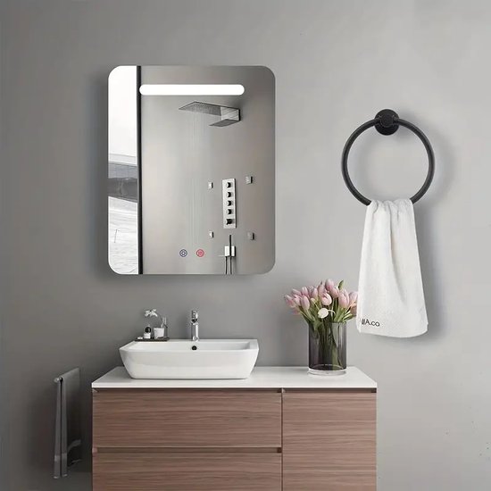 Flybath Ronde Handdoek Ring Antiek Koperen Hanger Handdoek Houder voor