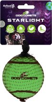 Dog Comets Starlight Tennisbal - Ø 7,5 cm - Hondenbal - Drijvend Hondenspeelgoed - Stuiterend Hondenspeeltje - Groen - 1 stuk