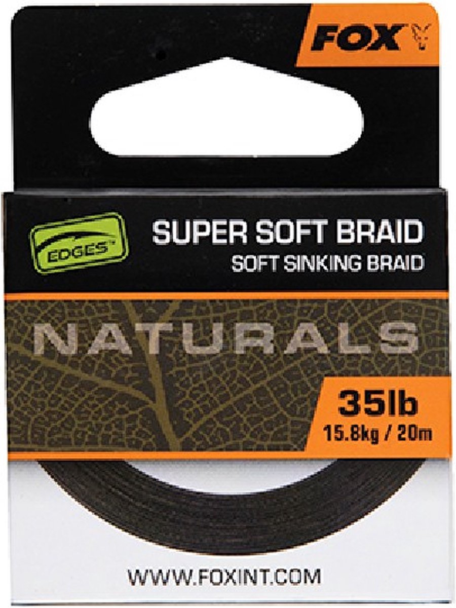 Fox Naturals Soft Braid hooklength- 20 m