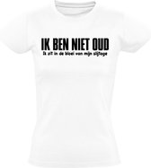 Je ne suis pas vieux, je suis dans la fleur de l'âge T-shirt femme | Anniversaire | Mère | Maman | grand-mère | Pension | drôle | cadeau | présent  | chemise