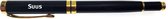 Pen Met Gravering - Luxe Balpen - Met Naam - Suus- Zwart