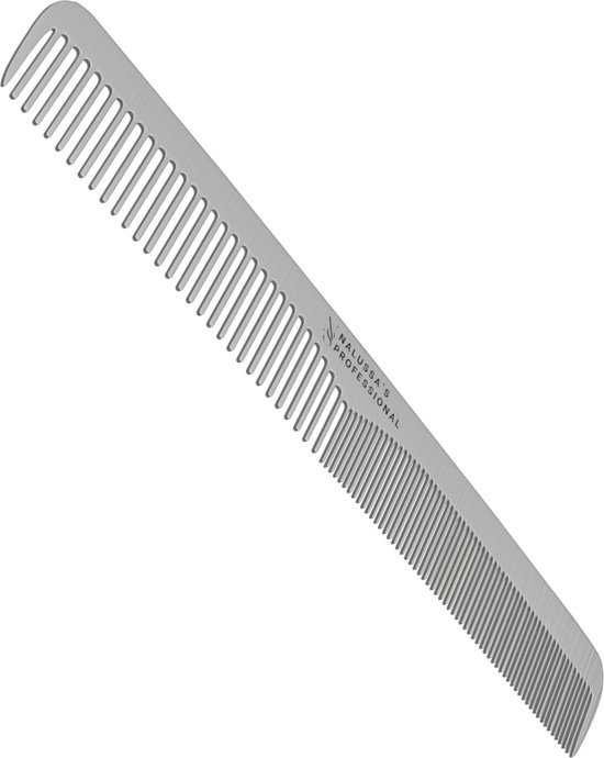 Nalussa's Knipkam - Professionele Metalen Knipkam- Kapperskam - Hoofdkam - Haarkam - Stylingkam- Barber Kam - Anti Klit Kam - Haarverzorging - Kam