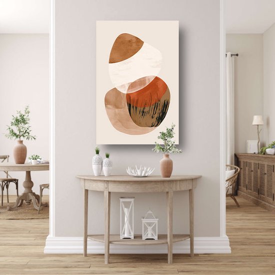 Minimalisme muurdecoratie - Minimalistisch wanddecoratie - Posters Slaapkamer - Wanddecoratie industrieel - Posters woonkamer - Woonkamer decoratie poster 50x75 cm