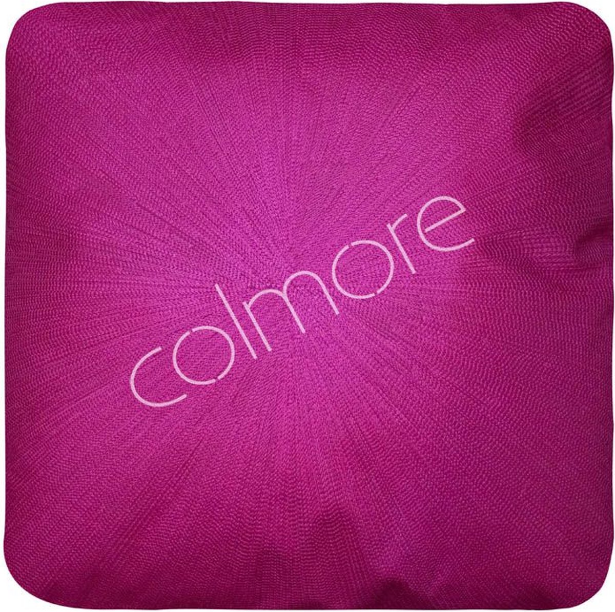 Colmore by Diga Luxe geborduurd kussen in fuchsia roze 50 x 50 cm