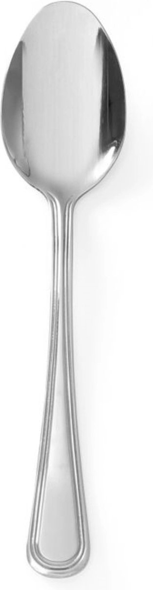 Goedkoopste HENDI Set theelepels – hand gepolijst – roestvast staal – 12 stuks – 131 mm