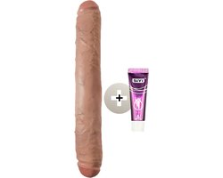 Erodit ® Duo flex - Dubbelzijdige dildo met glijmiddel- realistische dildo- anaal speeltjes mannen, vrouwen, koppels- dubbele penetratie dildo- sextoys