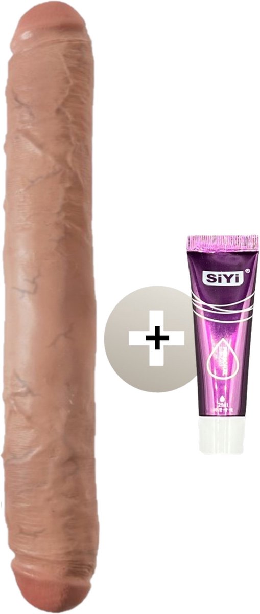 Goedkoopste Erodit ® Duoflex - Dubbelzijdige dildo met glijmiddel- realistische dildo- anaal speeltjes mannen, vrouwen, koppels- dubbele penetratie dildo- sextoys