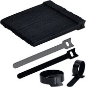 TRU COMPONENTS T24CA057 Collier de serrage auto-agrippant pour grouper partie velours et partie agrippante (L x l) 150