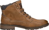 Botte à lacets homme Mustang - Cognac - Taille 45