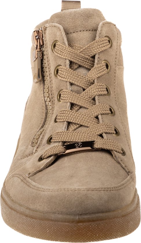 Ara - Hoge sneakers voor vrouwen - Taupe
